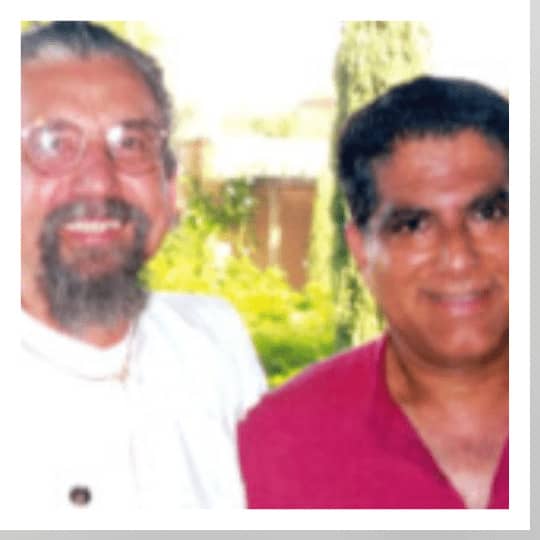 Marcus de Oliveira y Deepak Chopra (California)